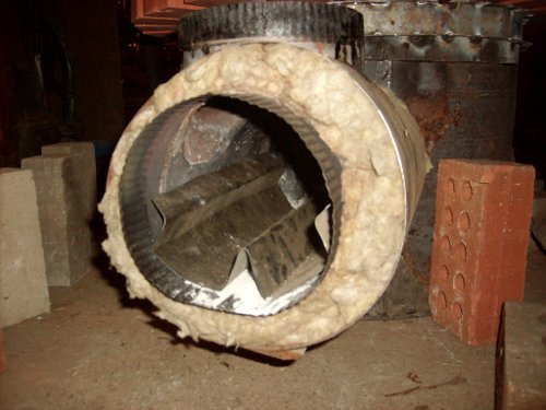 Burn Tunnel shield and secondary air.
