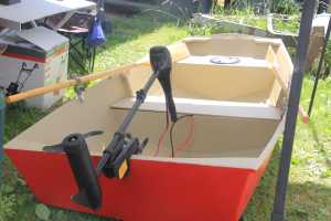 Add oars and motor